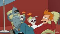 Futurama – Bender (l.) und Fry (r.) ahnen nicht, dass etwas Großes auf sie zukommt ...