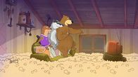 Unser Sandmännchen – Dr. Brumm macht einen Filmabend, der in eine wilde Popcornschlacht ausartet.