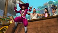Peter Pan - Neue Abenteuer – Captain Hook und seine Piraten schrecken vor einem Geist zurück.