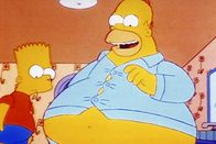 Die Simpsons – Homer hat endlich sein Rekordgewicht erreicht.