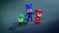 PJ Masks - Pyjamahelden – L-R: Gekko, Catboy, Owlette