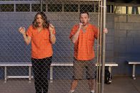 Scorpion – Müssen das ganze Wissen und Können von Team Scorpion bündeln, um einen Wettkampf zu gewinnen, bei dem zukünftige Regierungsverträge auf dem Spiel stehen: (Paige (Katharine McPhee, l.) und Toby (Eddie Kaye Thomas, r.) ...
