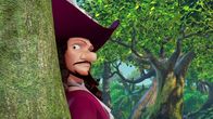 Peter Pan - Neue Abenteuer – Captain Hook in Hab-Acht-Stellung.