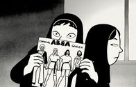 Persepolis – Mit dem Hören untersagter Popmusik protestieren die rebellische Marjane und ihre Freundinnen gegen das rigide Regelwerk der Mulahs, dem die Würde der Frau nichts gilt.