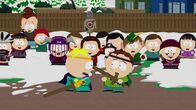 South Park – Vorne, l-r: Butters, Scott