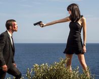 The Transporter Refueled – Frank Martin Jr. (Ed Skrein) und Anna (Loan Chabanol)