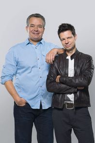 SWR3 Morningshow – Moderatoren der SWR Morningsho: Sascha Zeus (li.) und Michael Wirbitzky (re.)