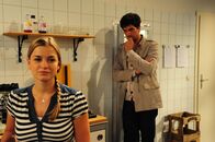Sturm der Liebe – Theresa (Ines Lutz, l.); Konstantin (Moritz Tittel, r.)