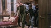 Black Magic Mansion – v.li.: Chandu (Frank Finlay), Billy (Paul Birchard), Hawk (Brad Fisher), Eva (Melanie Shatner)