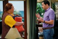 Two and a Half Men – Alan Harper (Jon Cryer), Berta (Conchata Ferrell)