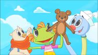 Bakabu – L-R: Charlie Gru, Mimi Lou, Bakabu.