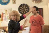 The Goldbergs – L-R: Beverly Goldberg (Wendi McLendon-Cove), Barry Goldberg (Troy Gentile)