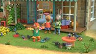 Pip und Posy – Pip und Posy helfen Jamila fliegen zu lernen.