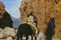 Old Shatterhand – L-R: Winnetou (Pierre Brice) und Old Shatterhand (Lex Barker)