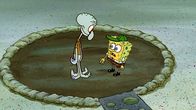 SpongeBob Schwammkopf – L-R: Squidward, SpongeBob