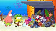 SpongeBob Schwammkopf – v.li.: Patrick, SpongeBob