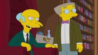 Die Simpsons – Mr. Burns (l.); Smithers (r.)