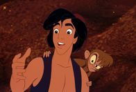 Aladdin – Aladdin und das Äffchen Abu machen sich in einer Höhle auf die Suche nach der goldenen Lampe.