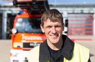 CheXperiment – "CheXperiment"-Herausforderer Feuerwehrmann Max Bachmeier von der Berufsfeuerwehr München zu Gast bei der FFW Eichenau.