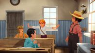 Tom Sawyer – Tom zettelt einen Schulstreik an.