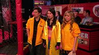 iCarly – v.li.: Freddie Benson (Nathan Kress), Carly Shay (Miranda Cosgrove), Sam Puckett (Jennette McCurdy)