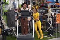 Superstore – -- "Halloween Theft" Episode 207 -- Pictured: (l-r) Nico Santos as Mateo, Nichole Bloom as Cheyenne -- (Photo by: Colleen Hayes/NBC)