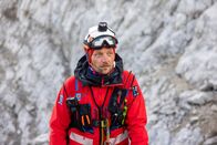 In höchster Not - Bergretter im Einsatz – Christian Aicher, Bergretter der Bergwacht Ramsau, bei einem Einsatz.