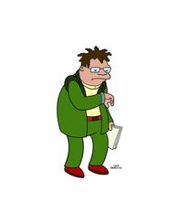 Futurama – Die Verwaltung und Buchhaltung bei Planet Express liegt in Hermes' Händen.