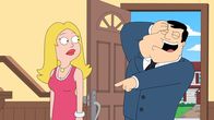 American Dad! – Francine (l.); Stan (r.)