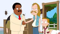 The Cleveland Show – (v.l.n.r.) Cleveland Brown; Lester Krinklesac; Ernie Krinklesac