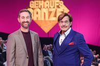 Geh aufs Ganze! – In drei Prime-Time-Folgen präsentieren Jörg Draeger (r.) und Daniel Boschmann (l.) wieder "Geh aufs Ganze!" in SAT.1.