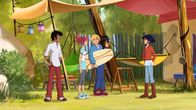 Lenas Ranch – (v.l.) Angelo, Anna, Nico und Lena