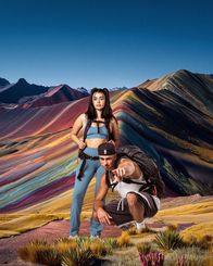 Reality Backpackers – Elsa Latifaj (l.); Daymian Weiß (r.)