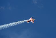 Airpower – Light sports airplane performing aerobatics