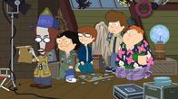 American Dad! – (v.l.n.r.) Roger; Toshi Yoshida; Steve Smith; Snot Lonstein; Barry Robinson