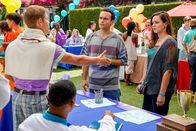 The Goldbergs – L-R: Barry Goldberg (Troy Gentile) and Erica Goldberg (Hayley Orrantia)