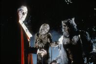Monster Busters – (v.l.n.r.) Dracula (Duncan Regehr); Mumie (Michael Reid MacKay); Werwolf (Carl Thibault)