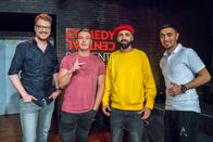 Standup 3000 – L-R: Maxi Gstettenbauer, Felix Lobrecht, Benaissa Lamroubal, Salim Samatou