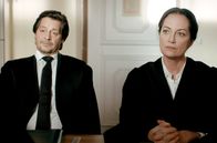 Maria hat Angst – Gegner vor Gericht: die Anwälte John Quante (Fritz Karl) und Annabelle Martinelli (Natalia Wörner).