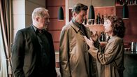 Tatort – (v.li.): Moritz Eisner (Harald Krassnitzer), Oberst Ernst Rauter (Hubert Kramar), Bibi Fellner (Adele Neuhauser).