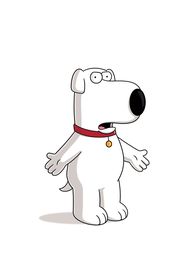 Family Guy – Brian ist zwar der Hund der Griffins, spricht und handelt jedoch wie ein Mensch ...