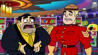 Fugget About It – L-R: Jimmy Falcone, Special Agent Strait McCool