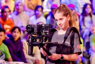 1, 2 oder 3 – Kamerakind Sophia liefert professionelle Aufnahmen aus dem "1, 2 oder 3"-Studio.