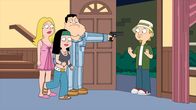 American Dad! – L-R: Francine, Hayley, Stan, Jeff