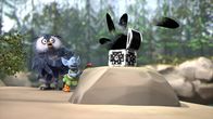 Drache Digby – Die hinterlistige Elfe Grizel hat zusammen mit Mungo die Farbtauschbox von Fizzy geklaut. Grizel gelingt es sogar, einen Zauberspruch zu finden, der jedoch nur schwarze Farbe hervorbringt.