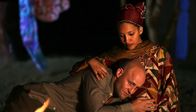 Der weiße Äthiopier – Familienglück in Äthiopien: Ayantu (Sayat Demissie) ist von Frank Michalka (Jürgen Vogel) schwanger.