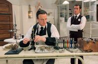 Murdoch Mysteries – Dr. Llewllyn Francis (Paul Rhys), Detective William Murdoch (Yannick Bisson)