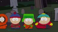 South Park – L-R: Kenny, Stan, Kyle, Eric