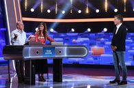 Quizduell - Olymp – Moderator mit Ehefrau.