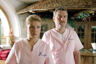 SOKO Kitzbühel – Franziska Weisz (Jennifer Raich), Ferry Öllinger (Kroisleitner).
